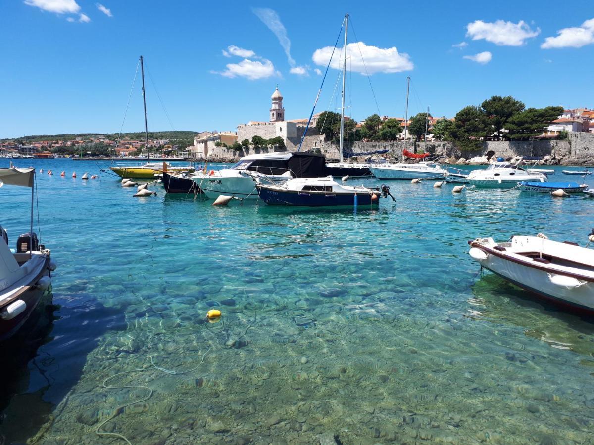 Apartment Ribica Krk Island Kültér fotó
